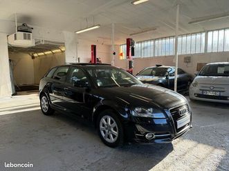 1e main - audi a3 sportback 1.4 tfsi 125 ch ambition s-tronic - toit ouvr. - sièges cuir chauff. - garantie 6 mois - livraison possible