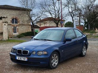 bmw 320 td compact année 2002 - android carplay - 200 000 kms - bon état général