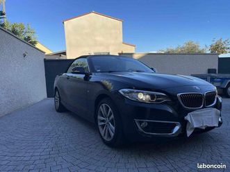 bmw série 2 cabriolet 220d 190ch f23 luxury bva 8