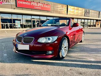 bmw série 3 cabriolet e93 lci - 320d 184 ch - boîte automatique - crit’air 2