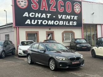 bmw serie 1 f20 lci 120d xdrive 190 ch m sport a * gps * 11/2015