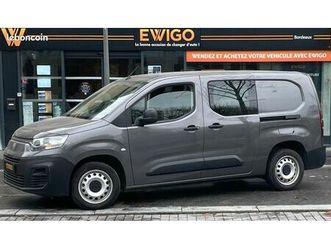 fiat doblo combi xl cabine approfondie 1.5 bluehdi 130 bva