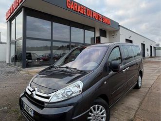 citroën jumpy exclusive l2 (long) 2,0 hdi 128cv boite 6/bluetooth/régulateur/capteurs d'obstacles/attelage/crit'air2/garantie 12mois...