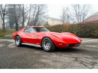 chevrolet corvette c3 - 454ci - full matching - excellent état - garantie