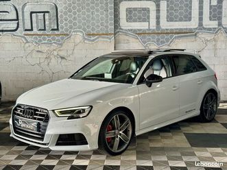 audi s3 , 2.0 tfsi 300 ch , s tronic 7 , quattro , sièges rs , bang & olufsen , toit ouvrant , pack black , française
