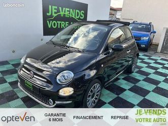 fiat 500c 1.2 69ch lounge ecran tactile gps / kit distribution neuf