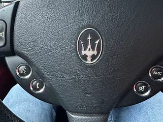 maserati grancabrio v8 – 44 400 km – intérieur cuir rouge – état remarquable prix : 64 900