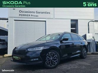 skoda octavia combi 1.4 tsi phev iv 204 ch dsg6e sportline