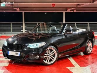 bmw série 2 cabriolet 225da 224ch m sport