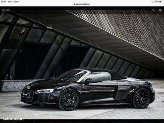 audi r8 v10 spyder quattro 49k d options