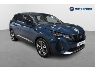 2022 peugeot 3008 1.6 hybrid 225 allure 5dr e-eat8 hatchback petrol/electric automatic