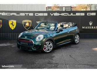 mini cooper jcw cabriolet 231ch - seulement 38500km