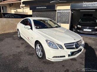 mercedes classe e coupe 3.0 350 cdi 230 blueefficiency executive bva