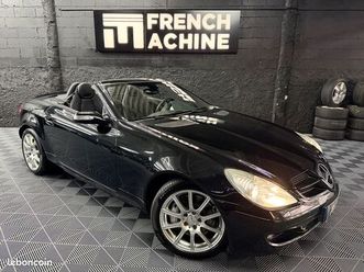 mercedes slk 350 v6 272 bva7 – echappement sport amg – sièges chauffants – airscarf – harman kardon - historique complet