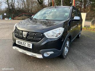 dacia lodgy stepway 1,5 dci 115cv 7 places 6cv 5 portes garantie 12 mois