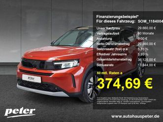 opel frontera electric gs gs line