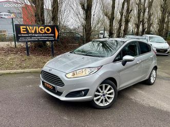 ford fiesta 1.0 ecoboost 100ch titanium boite automatique - bluethooth - radar av/ar - climatisation automatique