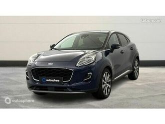 ford puma 1.0 flexifuel 125ch s&s mhev titanium x