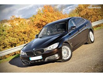 bmw 320d gt luxury f34 184cv - révisée, toit pano, boîte auto, full cuir, harman kardon