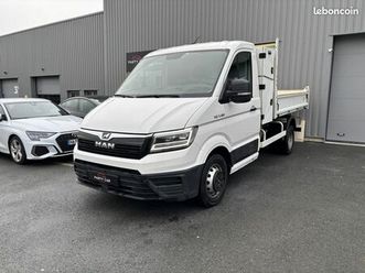 man tge 3.180 man tge 5 160 ch tva récupérable ptra 7000 kg benne utilitaire idem iveco
