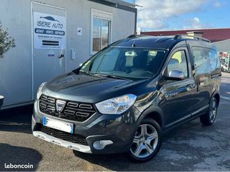 16.900 kms dacia dokker stepway dci 95ch faibles kms excellent état