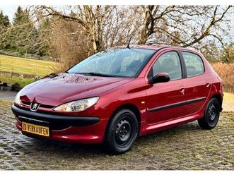 peugeot 206 cool/ service+tüv / 8fach bereifung/ guter zustand