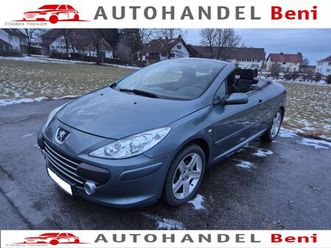 peugeot 307 cabrio mit lpg-gasanlage*inspektion neu*scheckheft*