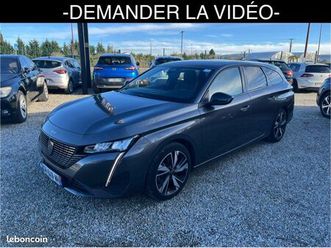 peugeot 308sw 130ch allure pack / 1er main / caméra / carplay