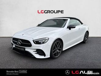 mercedes-benz classe e cabriolet 220 d 194ch amg line 9g-tronic
