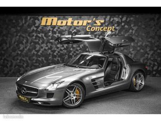 mercedes sls amg coupé 6.3 v8 full carbone / historique mercedes pack