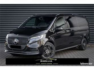 mercedes benz classe v 300 d 237 ch 4 matic amg line xl extralong 8 places, camera 360, portes électriques tva récupérable