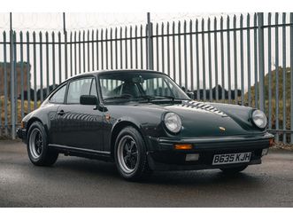 1985 porsche 911 carrera 3.2 sport