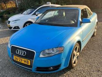 audi a4 cabriolet 2.0 tfsi turbo pro line exclusive — audi — marktplaats