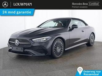 mercedes-benz cle cabriolet 200 amg sportpakket | tonka brui — mercedes-benz — marktplaats
