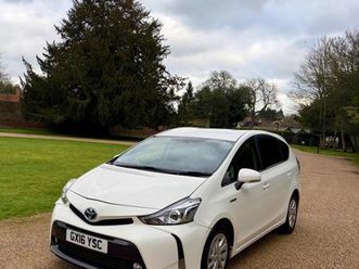2016 toyota prius+ 1.8 vvti icon 5dr cvt auto mpv petrol/electric hybrid automatic
