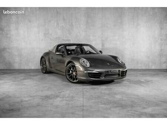 porsche 911 (991.1) targa 4 pdk 350 ch - pack chrono - pse - volant sport - origine france - carnet & suivi complet porsche