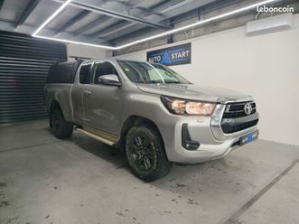 toyota hilux xtra cab légende 4wd - 204ch. - 4 places - 1ére main & suivi d'entretien toyota