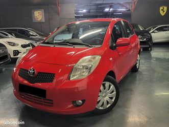 toyota yaris 1.3 vvti 87cv (1ère main)