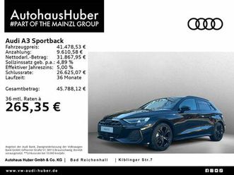 audi a3 sportback s line tfsi s tronic