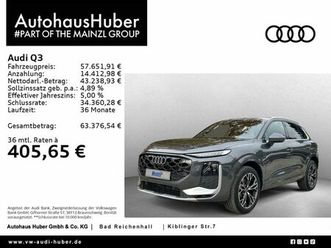 audi q3 suv e-hybrid s tronic s line techplus