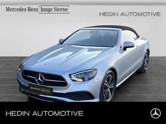 mercedes-benz e 200 cabrio avantgard|mbeam|kam|ahk|shz|airscaf