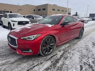 used 2019 infiniti q60 3.0t red sport 400
