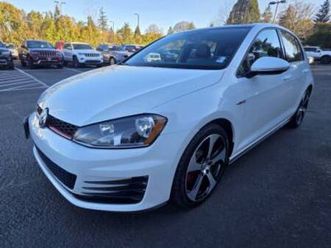 2015 volkswagen golf gti vw se hatchback sedan 4d hatchback dream city