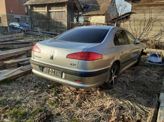 peugeot 607 2.2 hdi ostećen prednji kraj motor pali.odjavljen