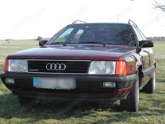 audi 100 avant quattro mit riesen ersatzteilkonvolut'