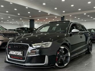 audi rs3 sportback full rs-design pano rs seats belgian car