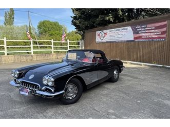chevrolet corvette c1 cabriolet – 1959 a encamp