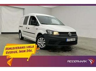 volkswagen caddy maxi 2.0 tdi värmare drag b-kamera navi
