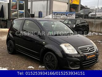 citroën c2 tonic, klima, 2xefh, 3-türig