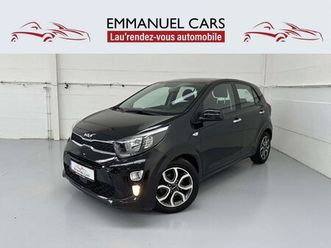 kia picanto 1.0i carplay+caméra+jantes alu. garantie kia!!